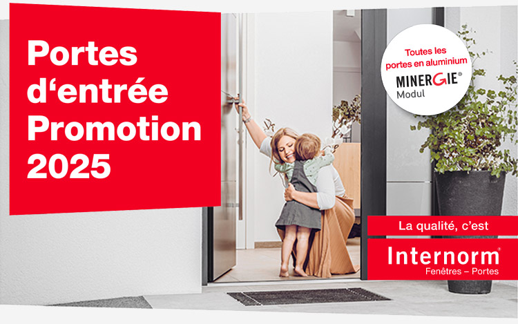 Offre portes d'entrées INTERNORM 2025